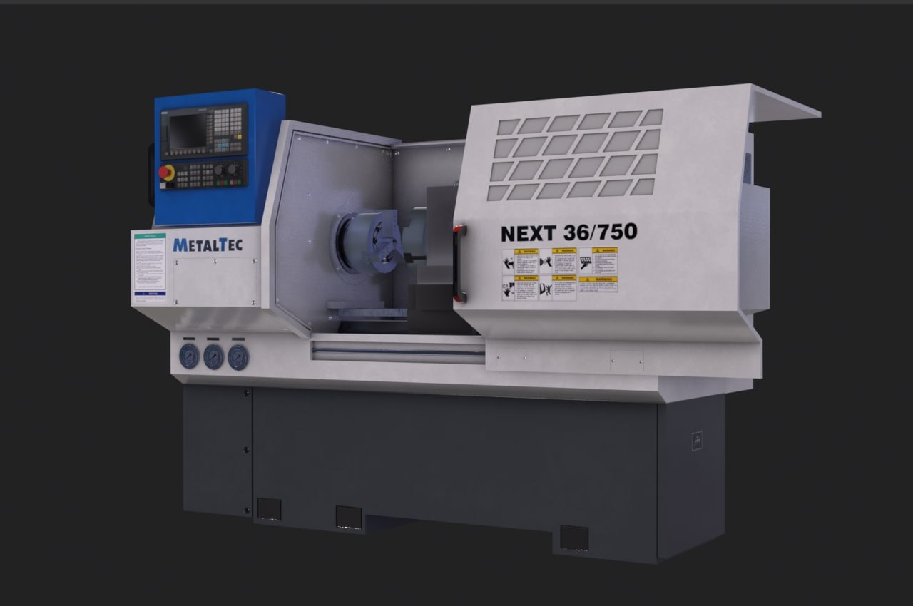 AR-тренажер станка MetalTec NEXT 36х750